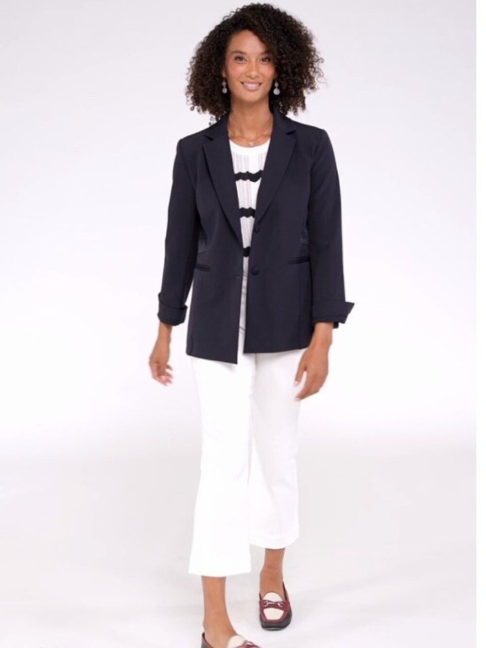 Cabi | Keynote Jacket Navy Spring 2024 Size 8 NWT
